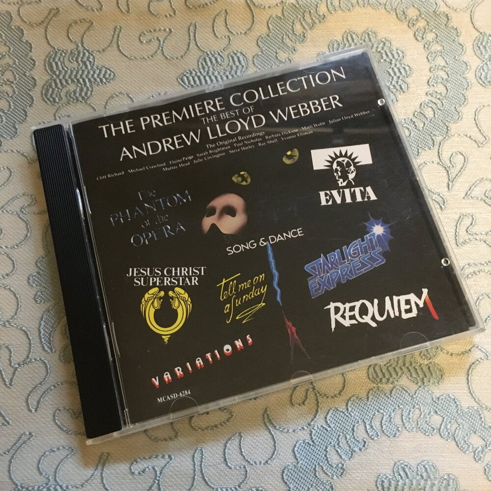 Andrew Lloyd Webber The Premiere Collection CD Musical Theatre Hits